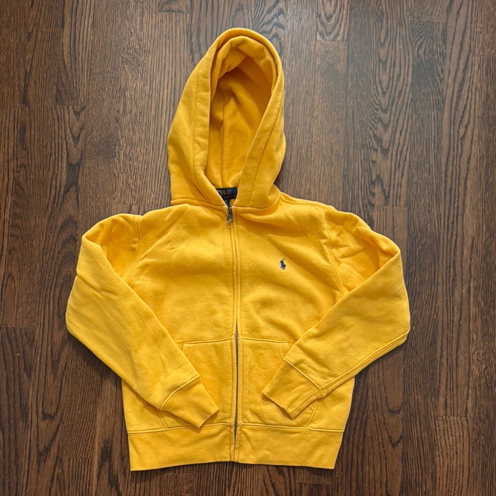 🥳🥳 POLO BOYS BUNDLE, Yellow Hoodie and Shorts Set - Picture 5 of 5